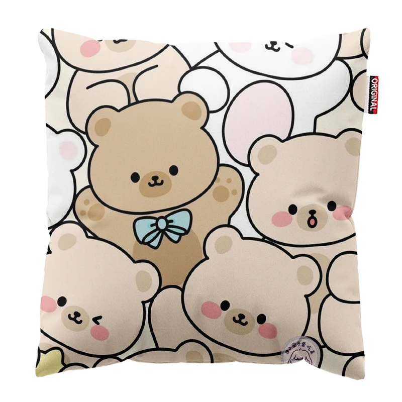  کوسن پاد آفرین طرح کارتونی بچگانه کد 4884 سایز 30*30 سانتی متر