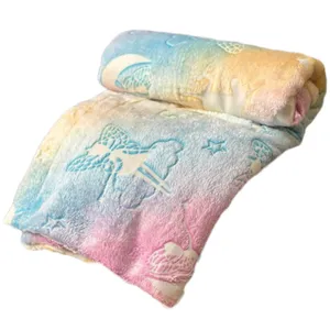 پتو مسافرتی مدل شب نما فرشته سایز 185x145 سانتی متر