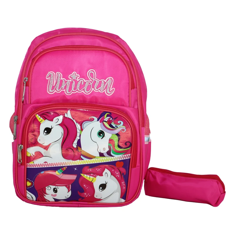 کوله پشتی مدل Unicorn کد 1389 به همراه جامدادی