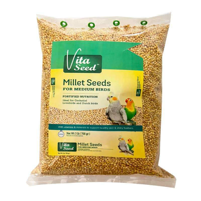 غذا خشک پرندگان ویتاسید مدل ارزن درشت وزن 2500 گرم