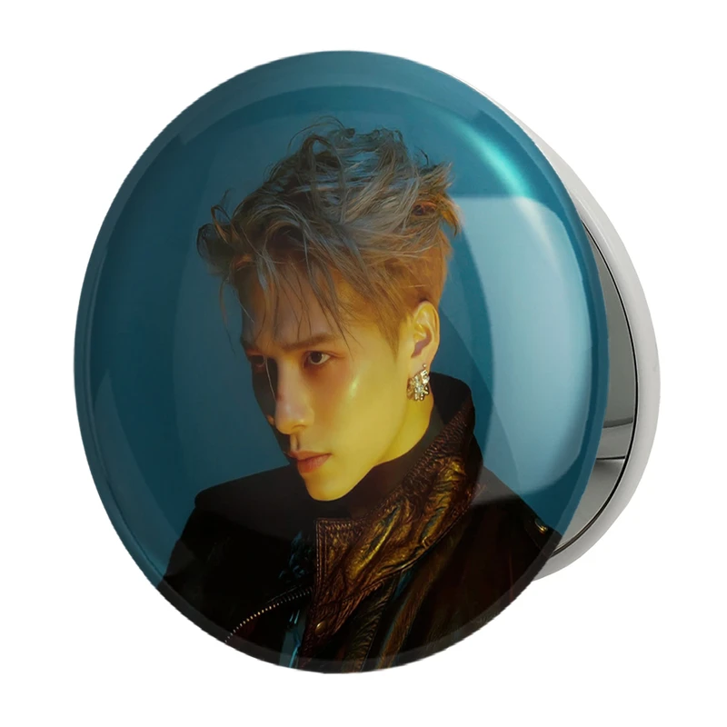 آینه جیبی خندالو طرح جکسون گروه گات سون GOT7 مدل تاشو کد 20957 