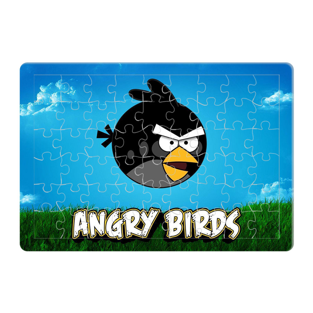 پازل 54 تکه طرح Angry Birds مدل P123