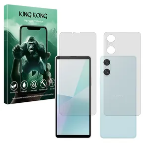 King Kong Tough model matte screen protector suitable for Sony Xperia 10 VI mobile phone along with the back protector 