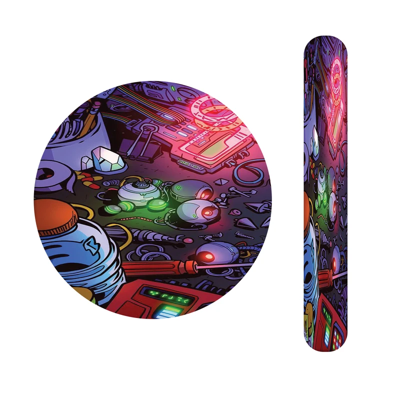 آینه آرایشی جیبی مدل کارتونی کد 510 به همراه سوهان ناخن 