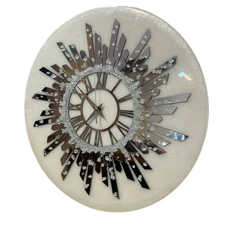 ساعت دیواری مدل مولتی پلکسی اینه کاری