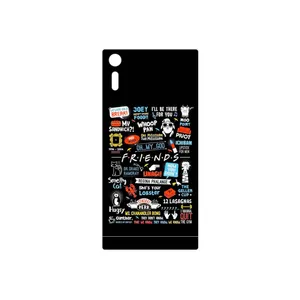 MAHOOT Friends 2 Cover Sticker for Sony Xperia XZ