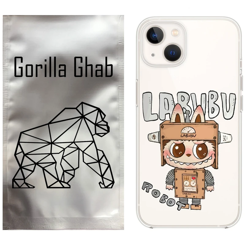 کاور گوریلا قاب مدل CLG کد 121 طرح لبوبو مناسب برای گوشی موبایل اپل iPhone 13