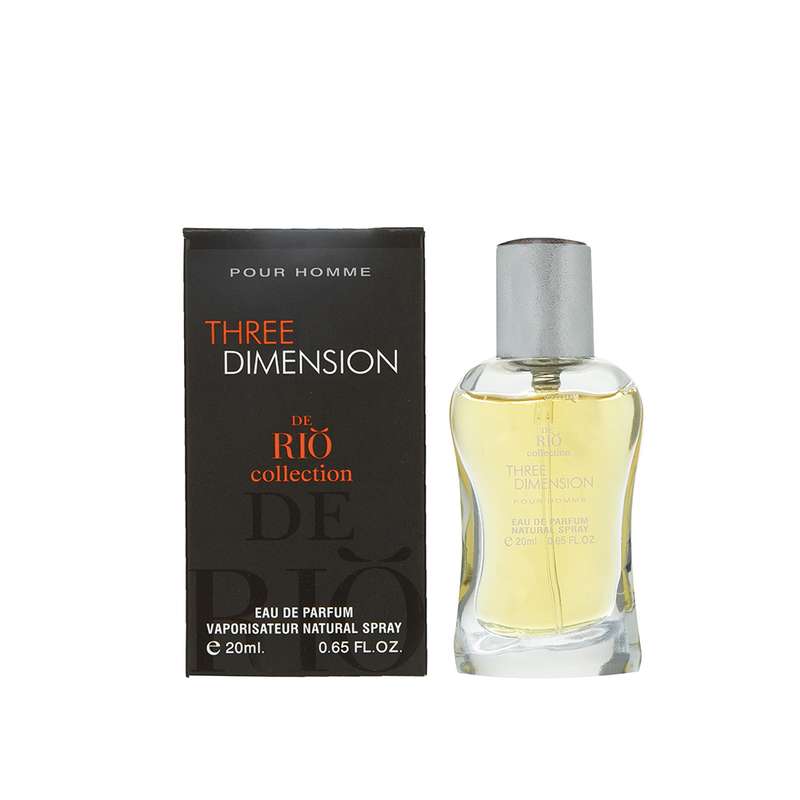 عطر جیبی مردانه ریو کالکشن مدل تری دیمنشن حجم 20 میلی لیتر عطر جیبی مردانه ریو کالکشن مدل تری دیمنشن حجم 20 میلی لیتر