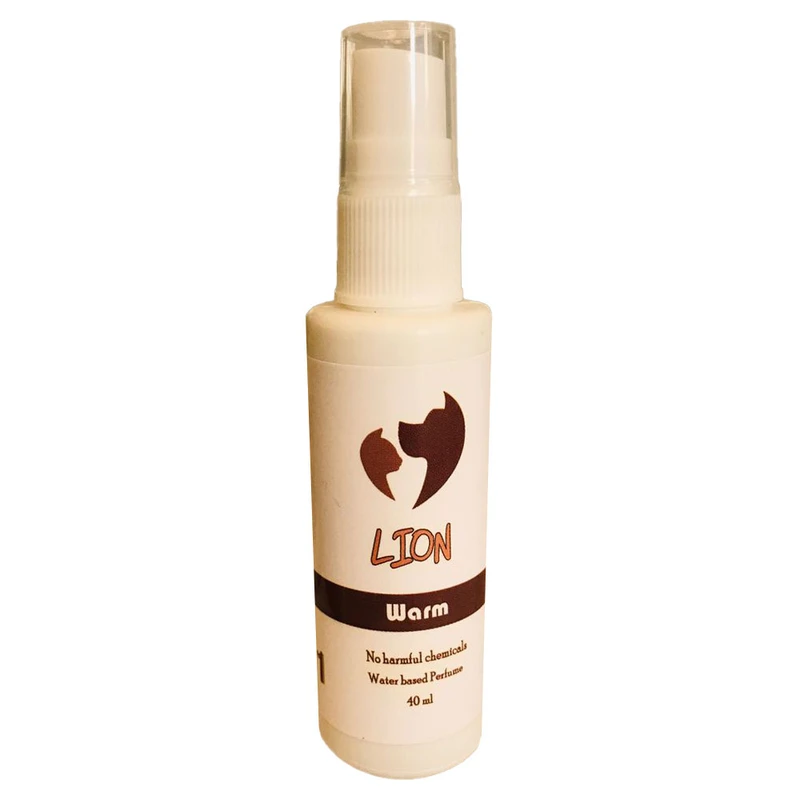 عطر سگ و گربه لیون مدل warm حجم 40 میلی لیتر