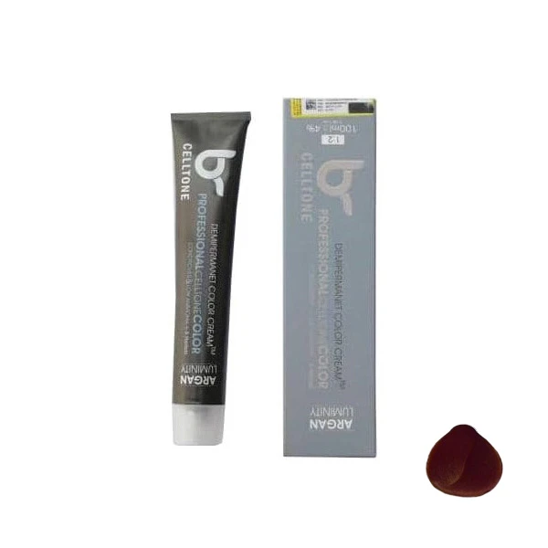 رنگ مو سلتون شماره 6/64 حجم 100 میلی لیتر رنگ بلوند کاکاویی تیره