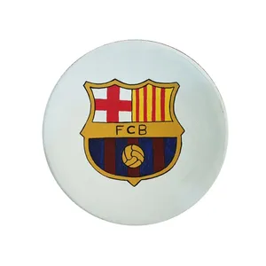 بشقاب دیوارکوب مدل سفالی طرح بارسلونا کد 07