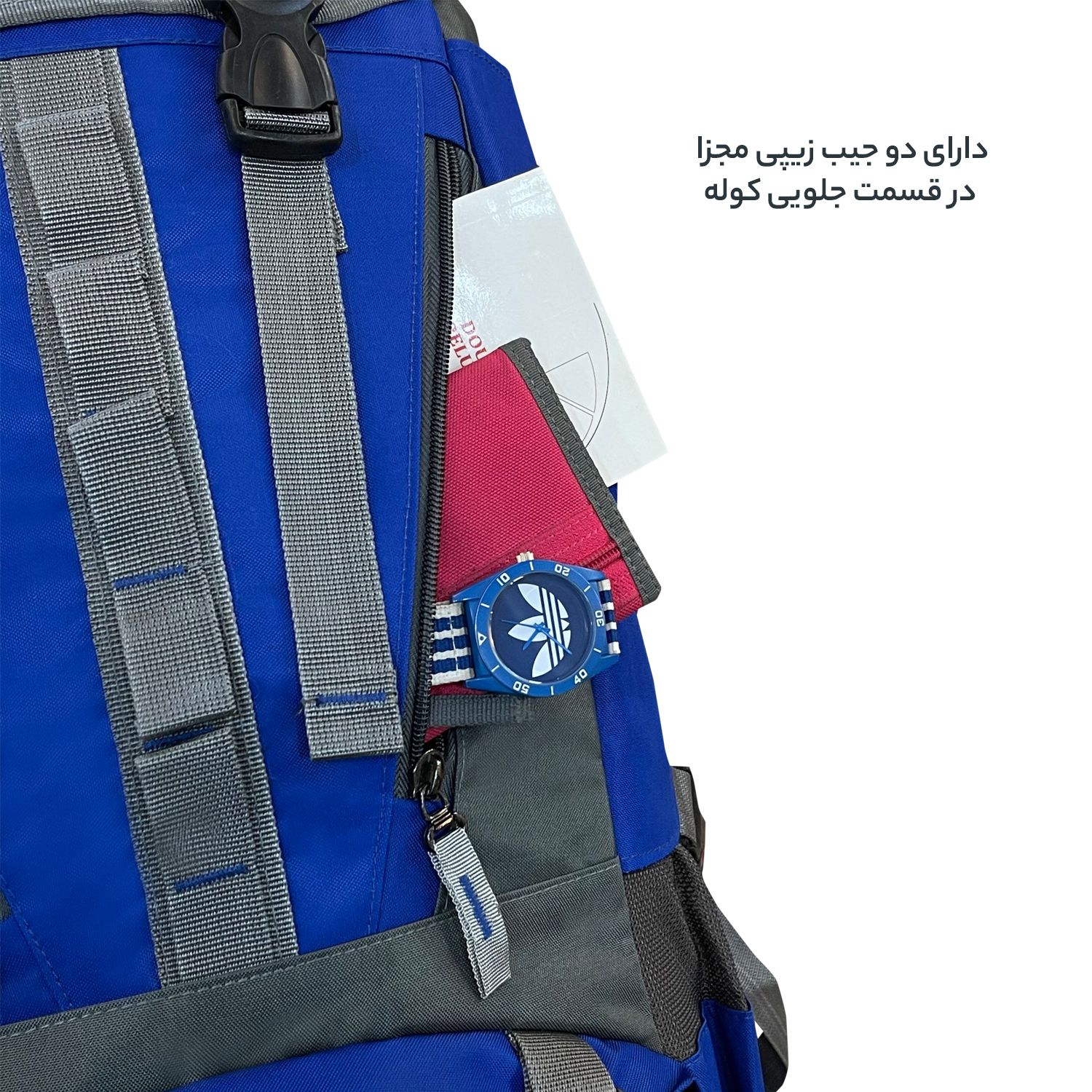 کوله پشتی کوهنوردی 65 لیتری دیکمپ مدل Mountain Pro DMP65A به همراه کیف دوشی -  - 24