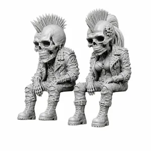 Edge Sitting Punk Rocker Couple
