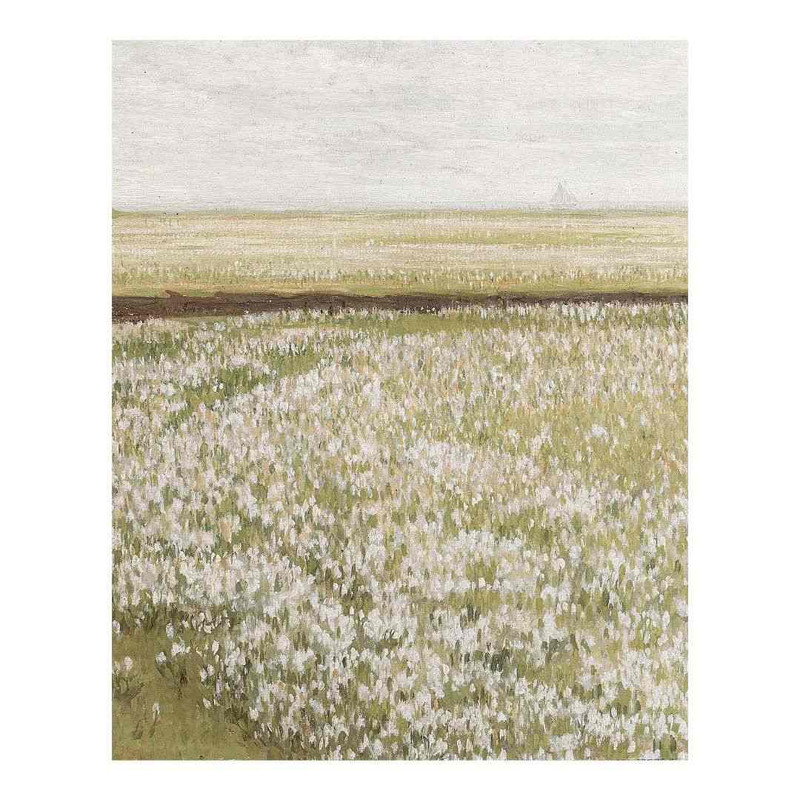 پوستر مدل مزرعه گلهای وحشی در حال شکوفا شدن 