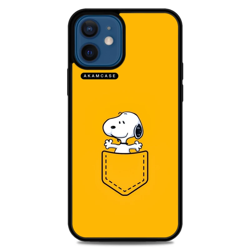 کاور آکام مدل AMCWA12M-SNOOPY12 مناسب برای گوشی موبایل اپل iPhone 12 Mini