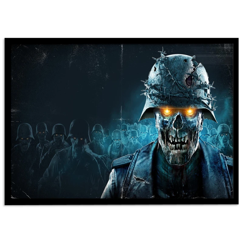 تابلو نوری بکلیت طرح بازی گیم نت Zombie مدل چراغدار B-s1450