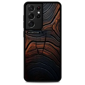 AKAM AMC-WSGS21U-WOOD-17 Cover For Samsung Galaxy S21 Ultra