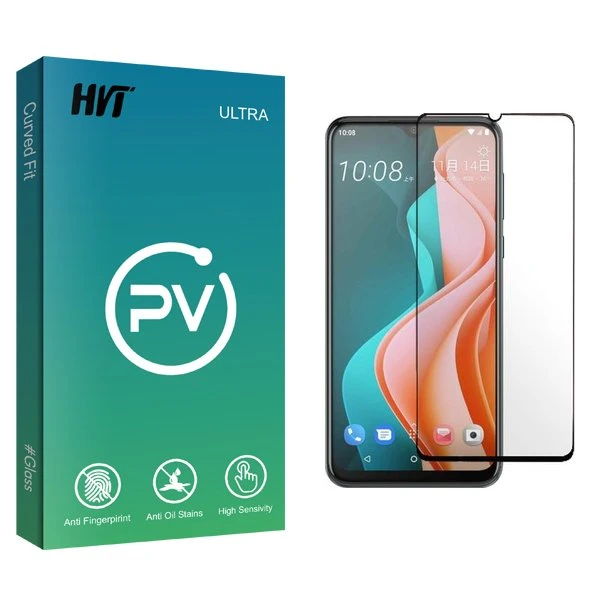 محافظ صفحه نمایش شیشه ای اچ وی تی مدل PV مناسب برای گوشی موبایل اچ تی سی Desire 19s