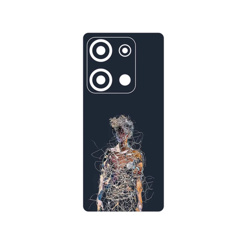 برچسب پوششی ماهوت مدل Strings Digital Art 1 مناسب برای گوشی موبایل شیائومی Redmi Note 14S