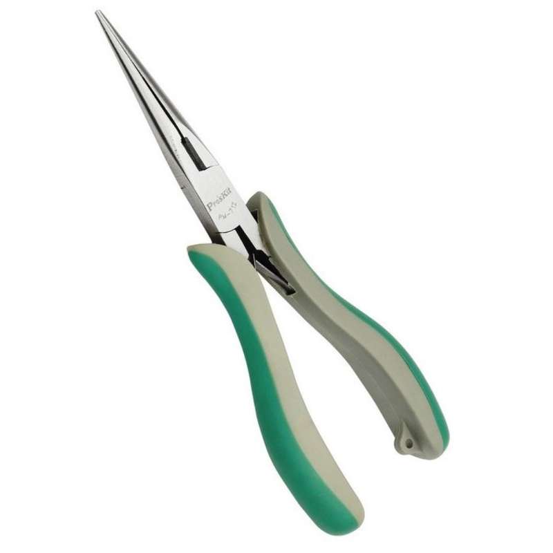 انبر دم باریک پروسکیت مدل PM-712 سایز 155 میلی متر انبر دم باریک پروسکیت مدل PM-712 سایز 155 میلی متر