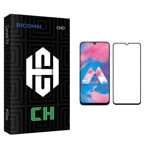 محافظ صفحه نمایش ریکام مدل CH glass مناسب برای گوشی موبایل سامسونگ Galaxy M30
