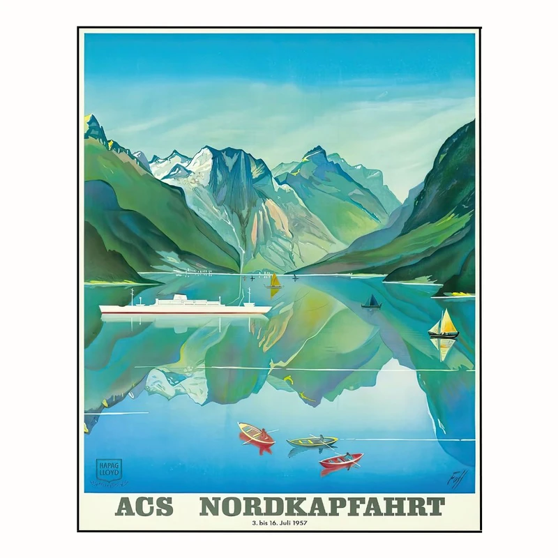 پوستر مدل  چاپ  کشتی کروز 