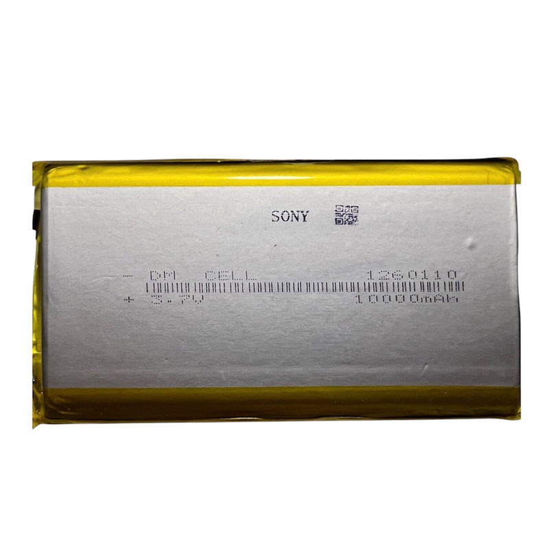 باتری لیتیومی سونی مدل پلیمری ظرفیت 10000 میلی‌آمپرساعت