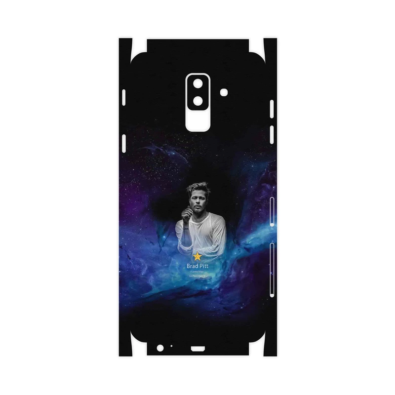 برچسب پوششی ماهوت مدل Brad Pitt-FullSkin مناسب برای گوشی موبایل سامسونگ Galaxy A6 Plus 2018