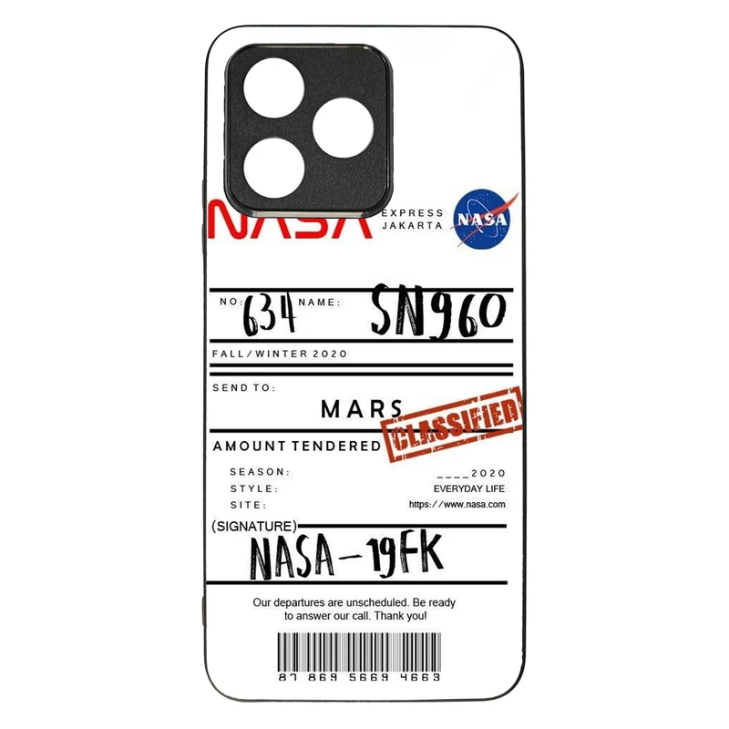 کاور قاب گارد گوشی طرح ناسا کد TPU-192 مناسب برای گوشی موبایل ریلمی C53