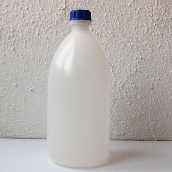 بطری آزمایشگاه مدرج مدل PLA01 ظرفیت 1000 میلی لیتر