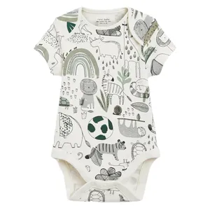 بادی آستین کوتاه نوزادی نکست مدل 587-439-5