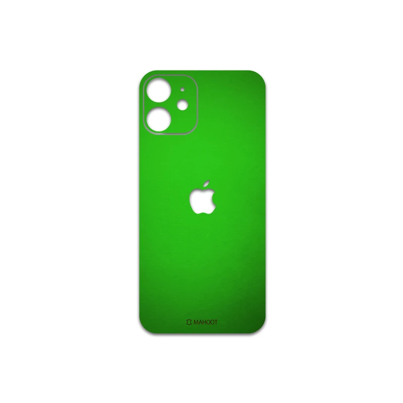 برچسب پوششی ماهوت مدل Metallic-Green مناسب برای گوشی موبایل اپل iPhone 12 mini