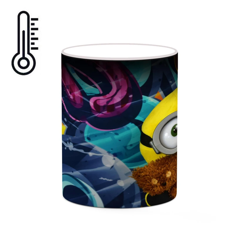 ماگ حرارتی کاکتی طرح minion مینیون مدل mgh42912