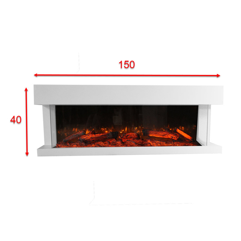 شومینه برقی شومینه بیستون مدل U.D.150.L4.bs