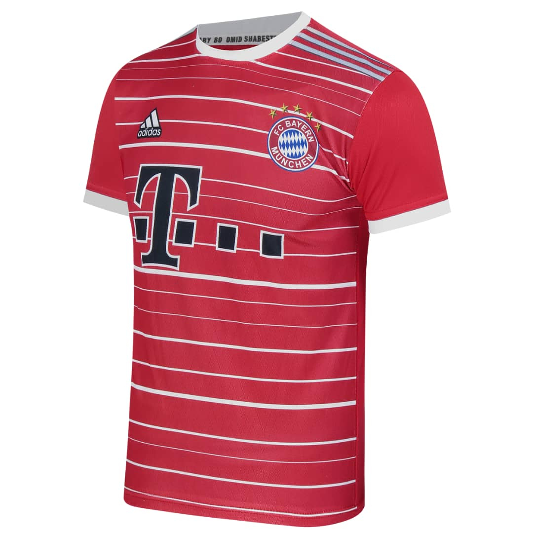 ست 5 تکه لباس ورزشی پسرانه طرح بایرن مونیخ مدل 2023