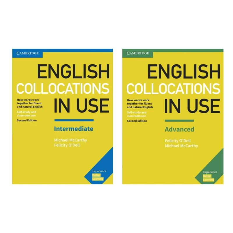 کتاب English collocation in use اثر M. McCarthy & F.ODell انتشارات کمبریج 