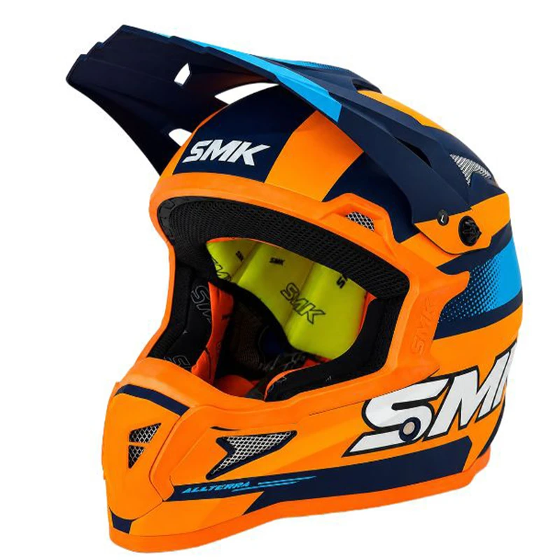 کلاه کاسکت اس ام کی مدل  کراس SMK Allterra S01 طرح X-Throttle X Power کد 2319