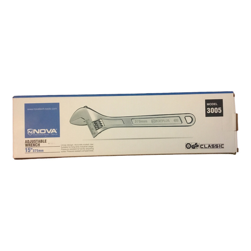 آچار فرانسه نووا مدل 3005 کد ar سایز 15 اینچ