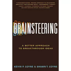 کتاب Brainsteering اثر Kevin P Coyne and Shawn T Coyne انتشارات Harper Business