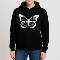 هودی زنانه مدل پروانه E58