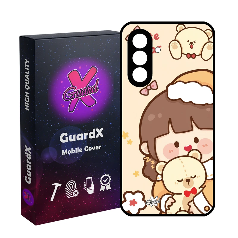 کاور گارد ایکس طرح Girl مدل 10524 مناسب برای گوشی موبایل سامسونگ Galaxy S24 FE