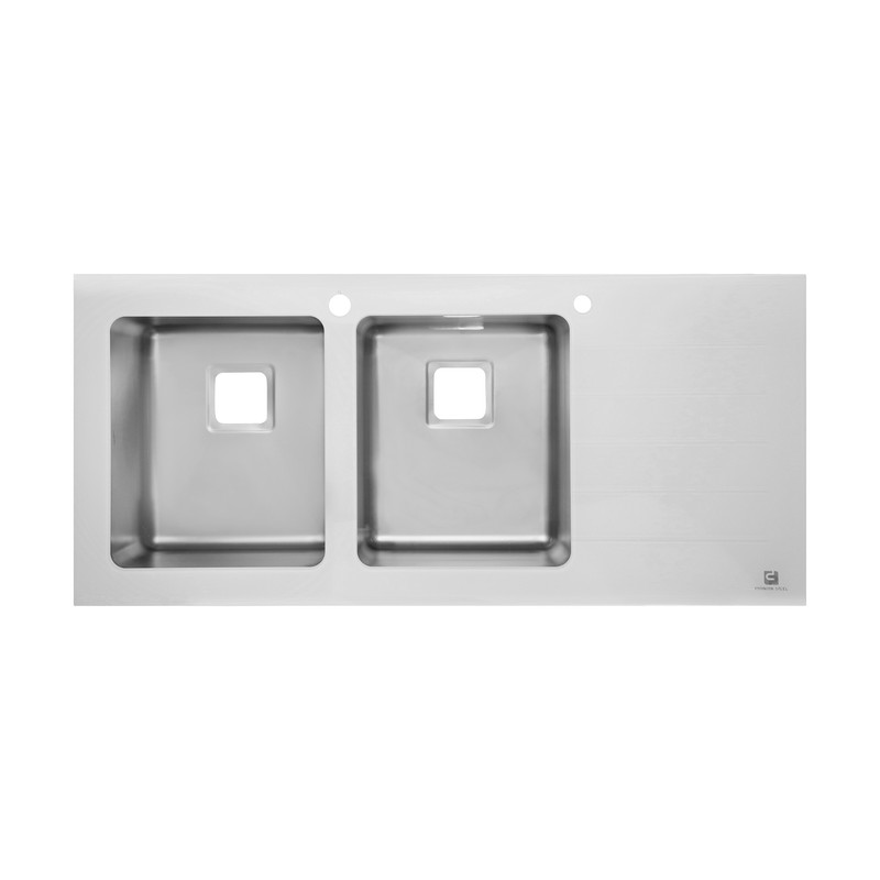 سینک ظرفشویی پرنیان استیل مدل PS 4106 W روکار