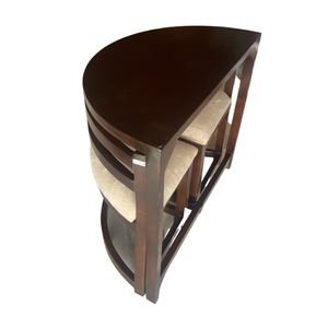نقد و بررسی میز و صندلی ناهارخوری 2 نفره گالری چوب آشنایی مدل Ti-657 توسط خریداران