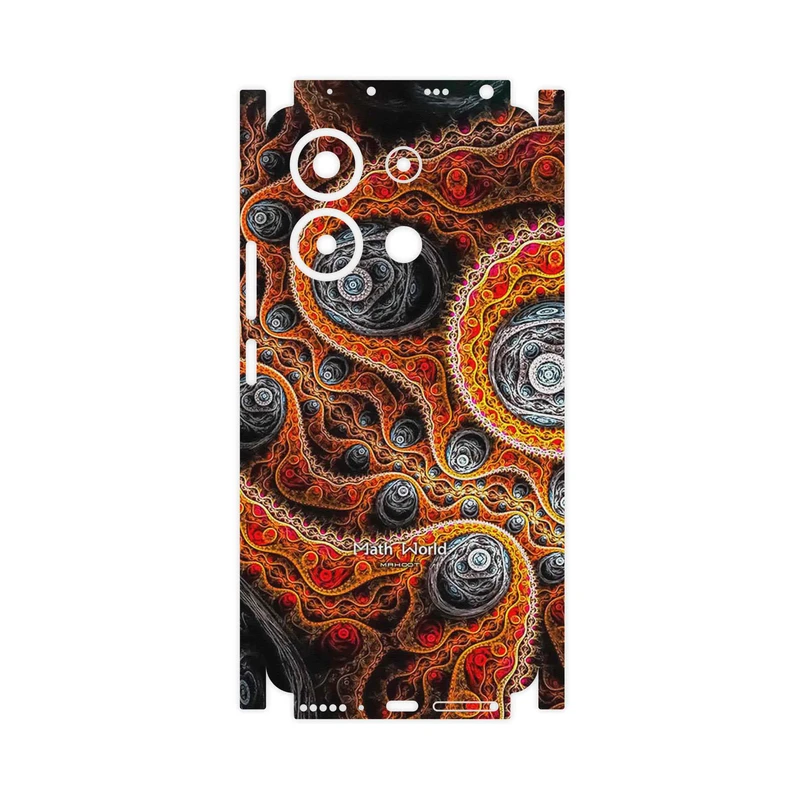 برچسب پوششی ماهوت مدل Mathematical Geometric Shape 7-FullSkin مناسب برای گوشی موبایل شیائومی Redmi Note 13 4G