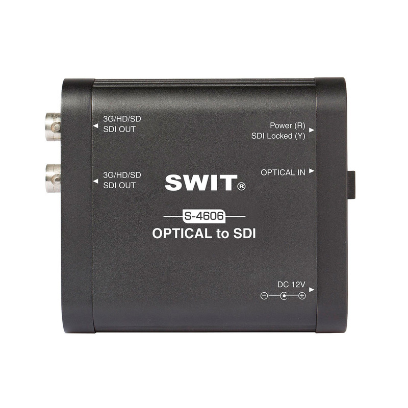 مبدل فیبرنوری به SDI سوییت مدل S-4606