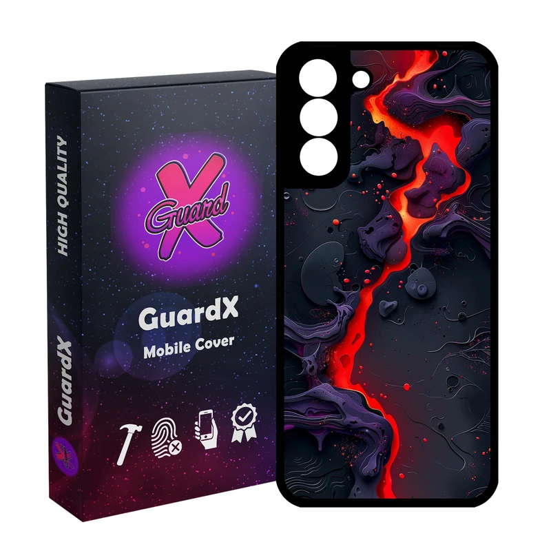 کاور گارد ایکس طرح مذاب مدل Glass10820 مناسب برای گوشی موبایل سامسونگ Galaxy S21 FE