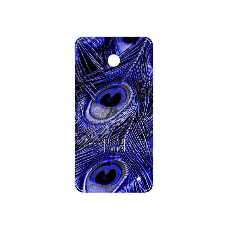 برچسب پوششی ماهوت مدل Purple Feather مناسب برای گوشی موبایل نوکیا Lumia 630