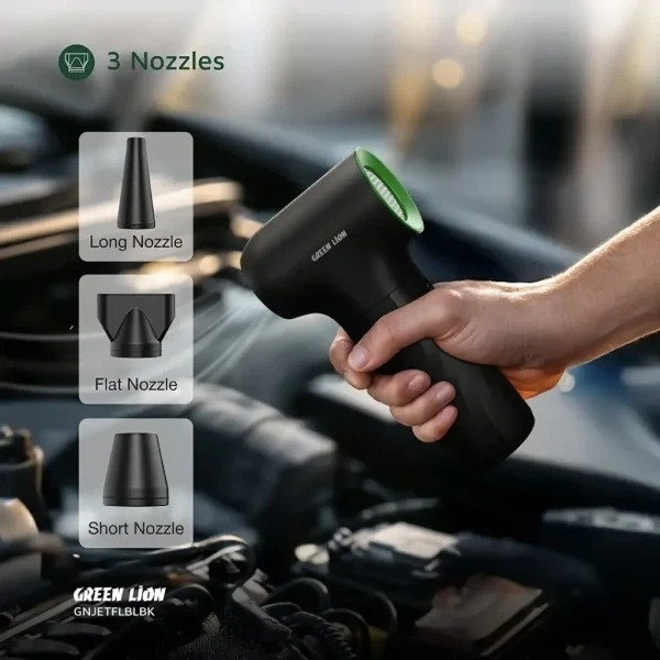 دستگاه دمنده شارژی گرین لاین مدل JetFlow دستگاه دمنده شارژی گرین لاین مدل JetFlow