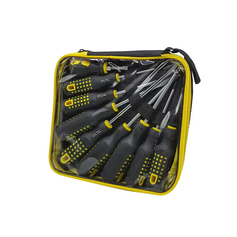 پیچ گوشتی دی ال تی سی مدل آهنربایی مجموعه 9 عددی