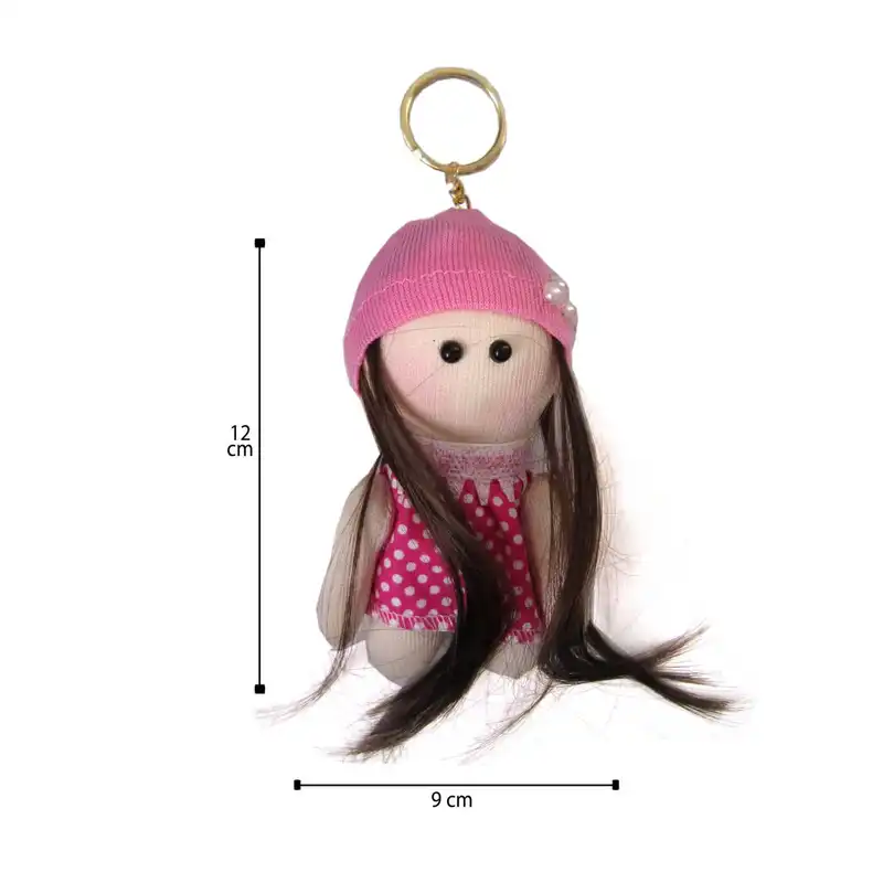 جاکلیدی دخترانه مدل عروسک روسی کد PK107